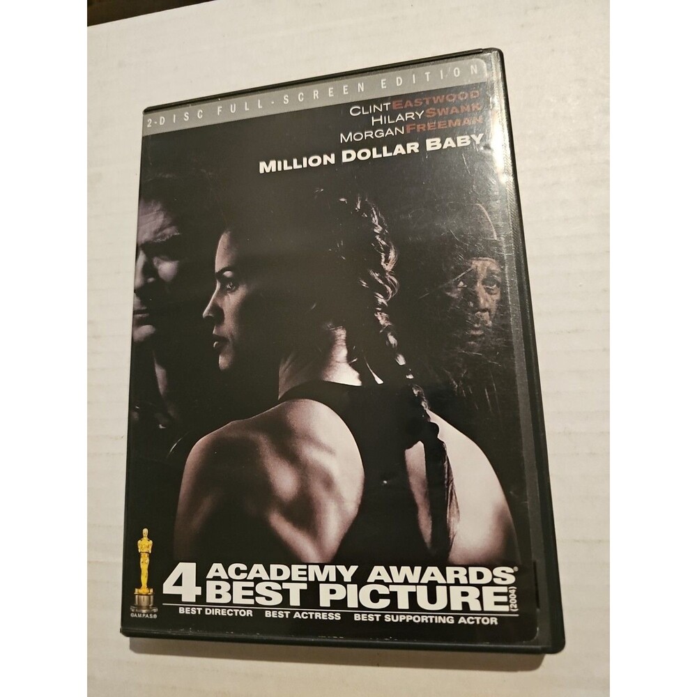 Million Dollar Baby (DVD, 2005, 2-Disc Set, Full Frame) Clint EASTWOOD Hilary S